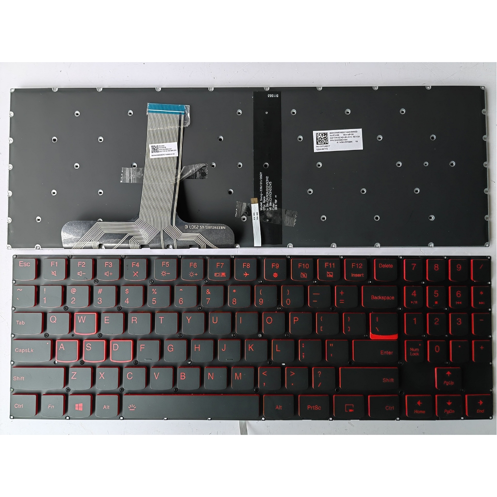 US สําหรับ Lenovo Legion Y7000 2019 Y7000P Y530 Y530P Y530-15ICH Y540-15IRH Y540-17IRH Y545-PG0 แป้น