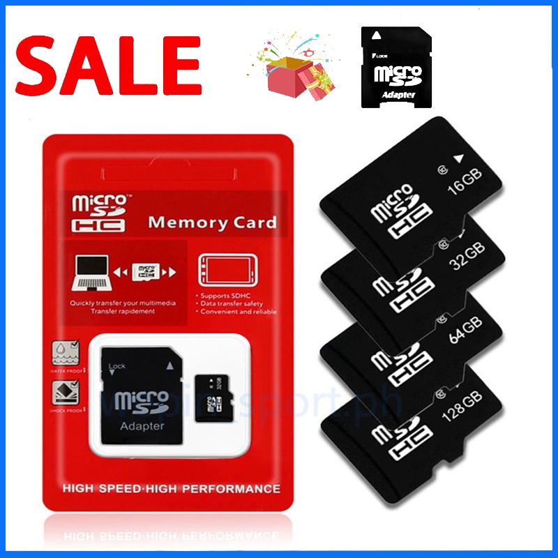การ์ด SD MicroSD เครื่องเล่นเพลง MP3 Ultra A1 4GB 16GB 32GB 64GB 128GB