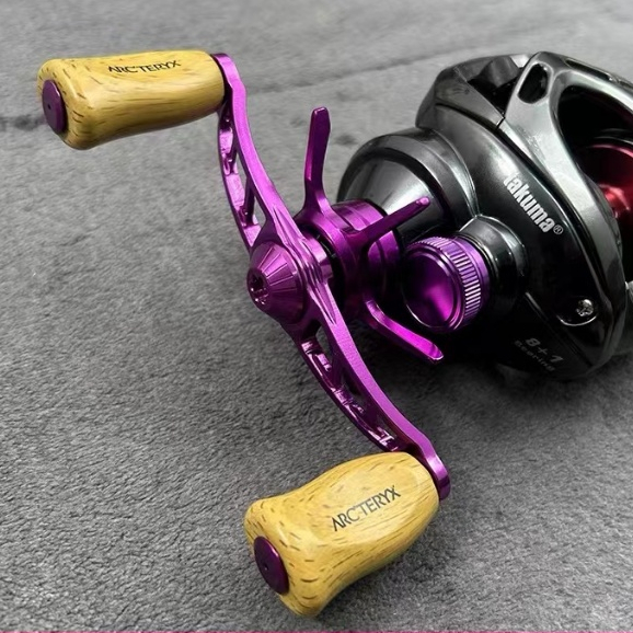ข้อเสนอพิเศษ) 100 มม.สําหรับ Daiwa shimano abu Haibo ล้อหยดน้ํา rocker โลหะ rocker ultra-light ตกปลาเกียร์ตกปลา DIY