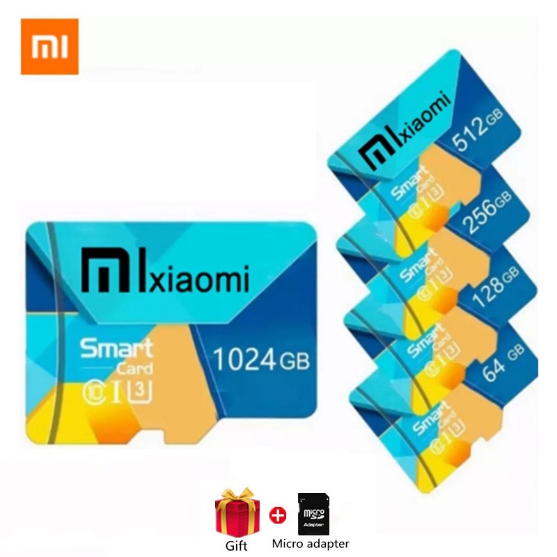 Xiaomi Micro 1TB 512GB 128GB 32GB 64GB 256GB 4GB SD การ์ด SD/TF การ์ดหน่วยความจําแฟลช