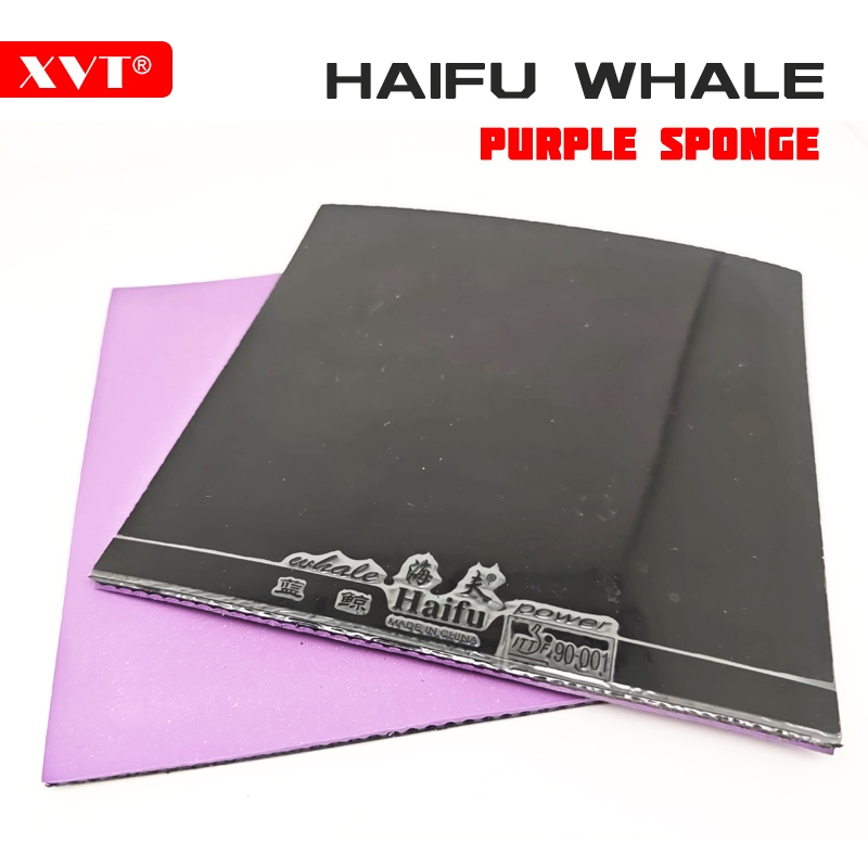 Ittf ได้รับการอนุมัติ HAIFU Whale High Sticky Purple Spong ยางปิงปอง ยางปิงปอง