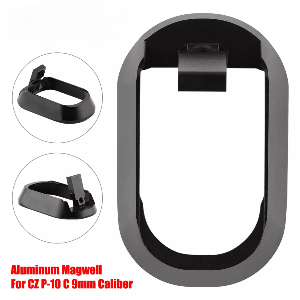 อุปกรณ์เสริมกลางแจ้ง M/agwell - CZ-(P10c) สีดำ 9 มม. ทำจากอลูมิเนียมอัลลอยด์