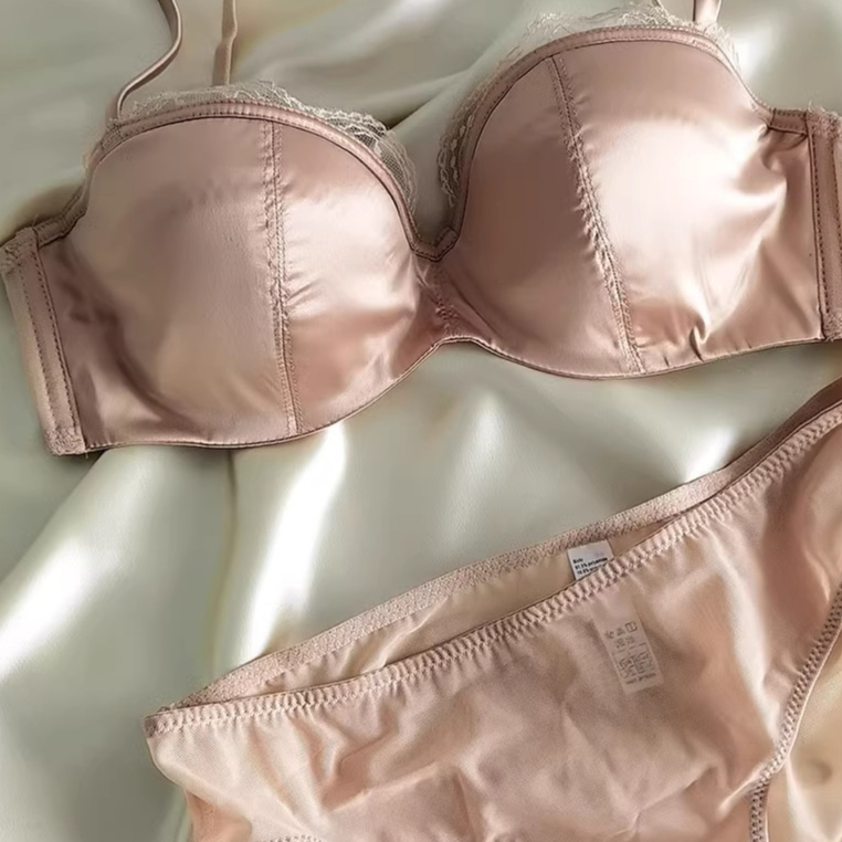 ชุดชุดชั้นในลูกไม้ดันทรงเซ็กซี่บางแบบฝรั่งเศสครึ่งคัพ