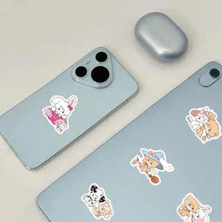 56 ชิ้นน่ารัก Mikko Graffiti สติ๊กเกอร์กันน้ํา DIY สําหรับเคสโทรศัพท์แล็ปท็อปหมวกกันน็อครถสติกเกอร์ Creative Home Decal