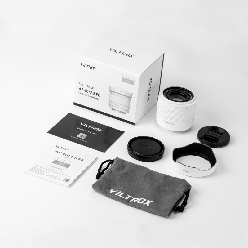 Viltrox 40 มม.F2.5 Full Frame Auto Focus STM Prime เลนส์รูรับแสงขนาดใหญ่สําหรับกล้อง Nikon Z Sony E Vlog Portrait เลนส์กล้อง