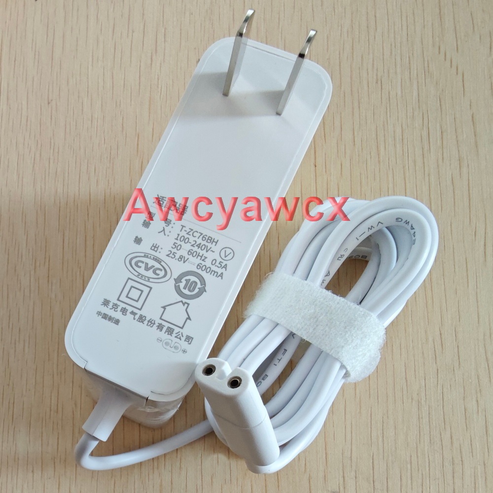 อุปกรณ์ชาร์จ 25V 25.8V 0.6A 600mA ZD12D250060Eu T-ZC76B T-DC38A อะแดปเตอร์สวิตช์พาวเวอร์ซัพพลายเครื่