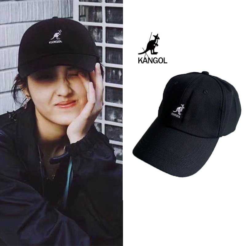 Kangol หมวกเบสบอลจิงโจ้อินแฟชั่นญี่ปุ่นหมวกแหลมหมวกกันแดดนักเรียนอเนกประสงค์