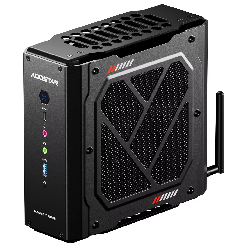 AOOSTAR GODX Mini PC AMD Ryzen 9 6900HX CPU 8G AMD Radeon RX 6600LE อิสระกราฟิกการ์ดประสิทธิภาพสูง G
