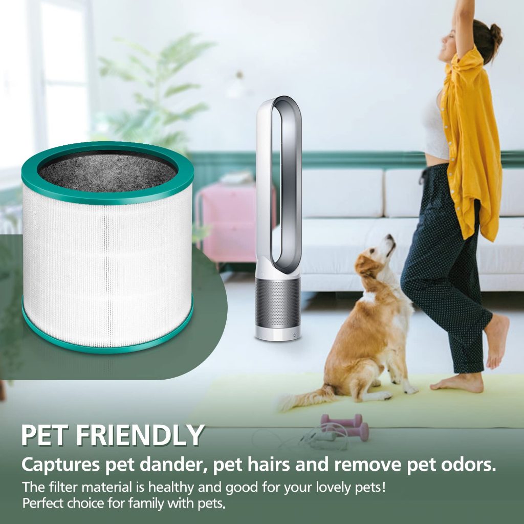 ตัวกรองเครื่องฟอกอากาศ Dyson ที่ใช้งานได้ TP00/02/03/AM11/BP01 ตัวกรองตลับหมึกพัดลมไร้ใบพัด - รูปที่ 6