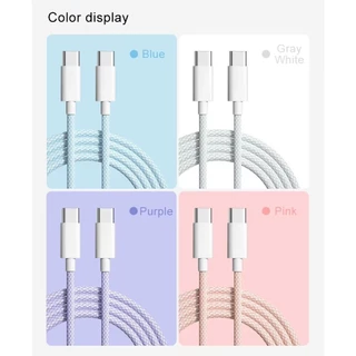 ชุดชาร์จ PD 30W สายชาร์จ Type C to type c หัวชาร์จเร็ว Fast Charger cable สำหรับ i15 i16 Android