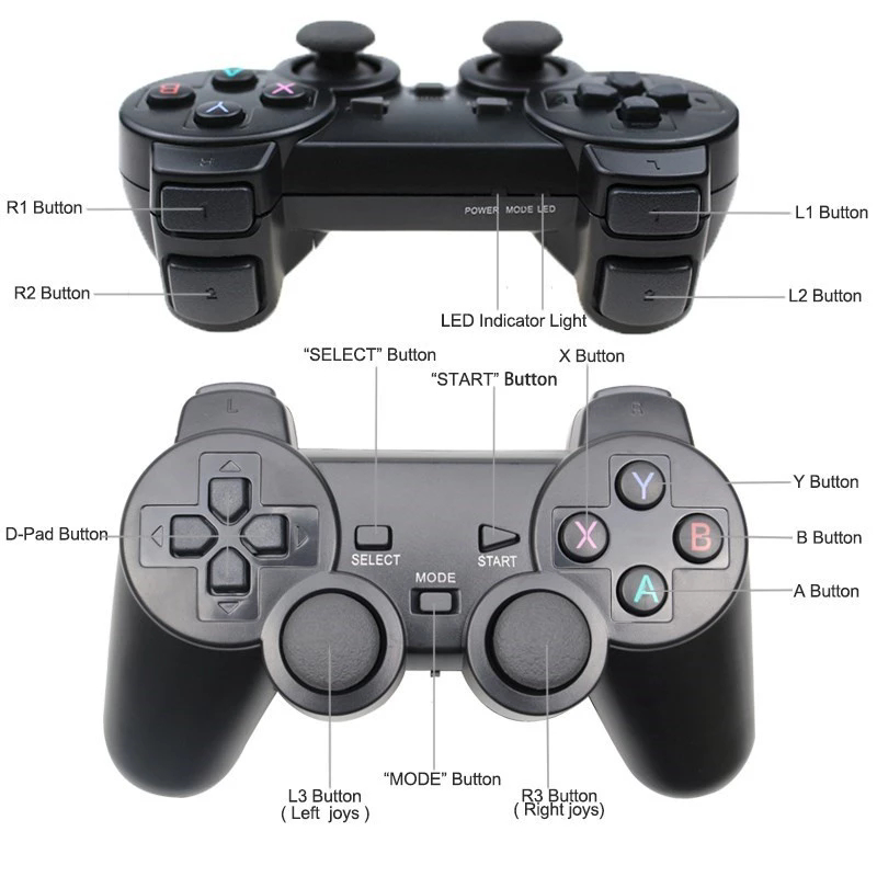 คอนโทรลเลอร์ไร้สาย 2.4G สําหรับ PS3/TV Box/จอยสติ๊กพีซีโทรศัพท์ Android Super Console X Pro ตัวควบคุมเกม