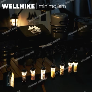 🚚สต็อกพร้อมในกรุงเทพ🚚 Wellhike Goalzero Camping Light ไฟปิ้ง LED ชาร์จ USB พร้อมฐานแม่เหล็ก – ไฟฉายกันน้ำ IPX4 ความสว่าง 250 ลูเมน โหมดปรับแสง 3 ระดับ แบตเตอรี่นาน 120 ชั่วโมง สำหรับตั้งแคมป์และเดินป่า ตะเกียงแคมป์ปิ้ง แคมป์ไฟ