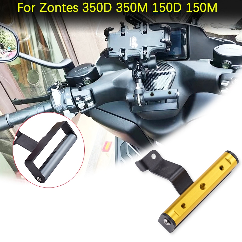 Ledishun อุปกรณ์เสริมรถจักรยานยนต์ บาร์ขยาย GPS นําทาง โทรศัพท์มือถือ Bracket เข้ากันได้กับ Zontes 3