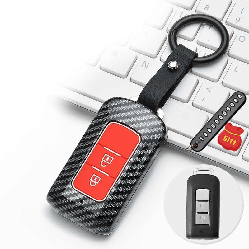 Mitsubishi Remote Key Case เคสกุญแจรถยนต์ Mitsubishi Montero Mirage Xpander Cross GLS Strada X Force Outlander Triton Lancer รถ Key Case