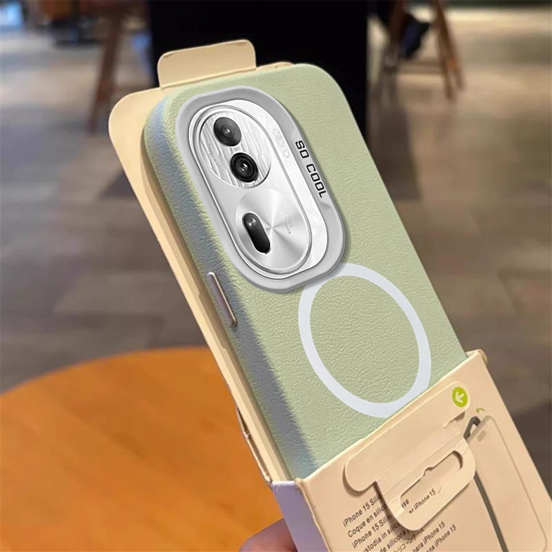 FOR เคส Case สำหรับ OPPO Reno 11 Pro 5g  Reno 11 5g โทรศัพท์ปลอก softcase TPU ป้องกันกันกระแทกปกการออกแบบใหม่ความงาม plica ไร้สายแม่เหล็กที่น่าสนใจ spbswx01