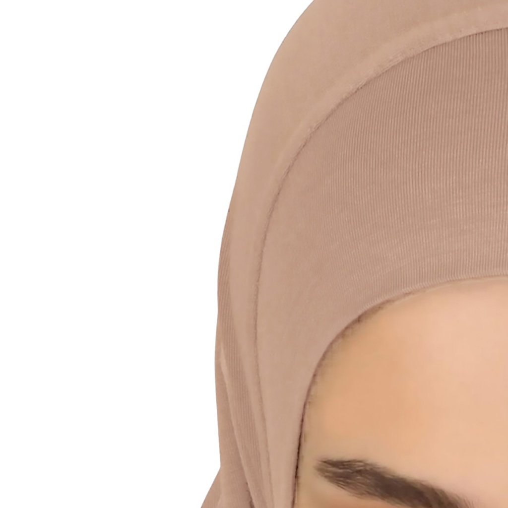 Laven ขนาดใหญ่ยืดหยุ่น Crinkle ภายใน Hijab ผู้หญิงคริสตัลผ้าลินิน Instant Hijab ยืดมุสลิม Hijab Undercap