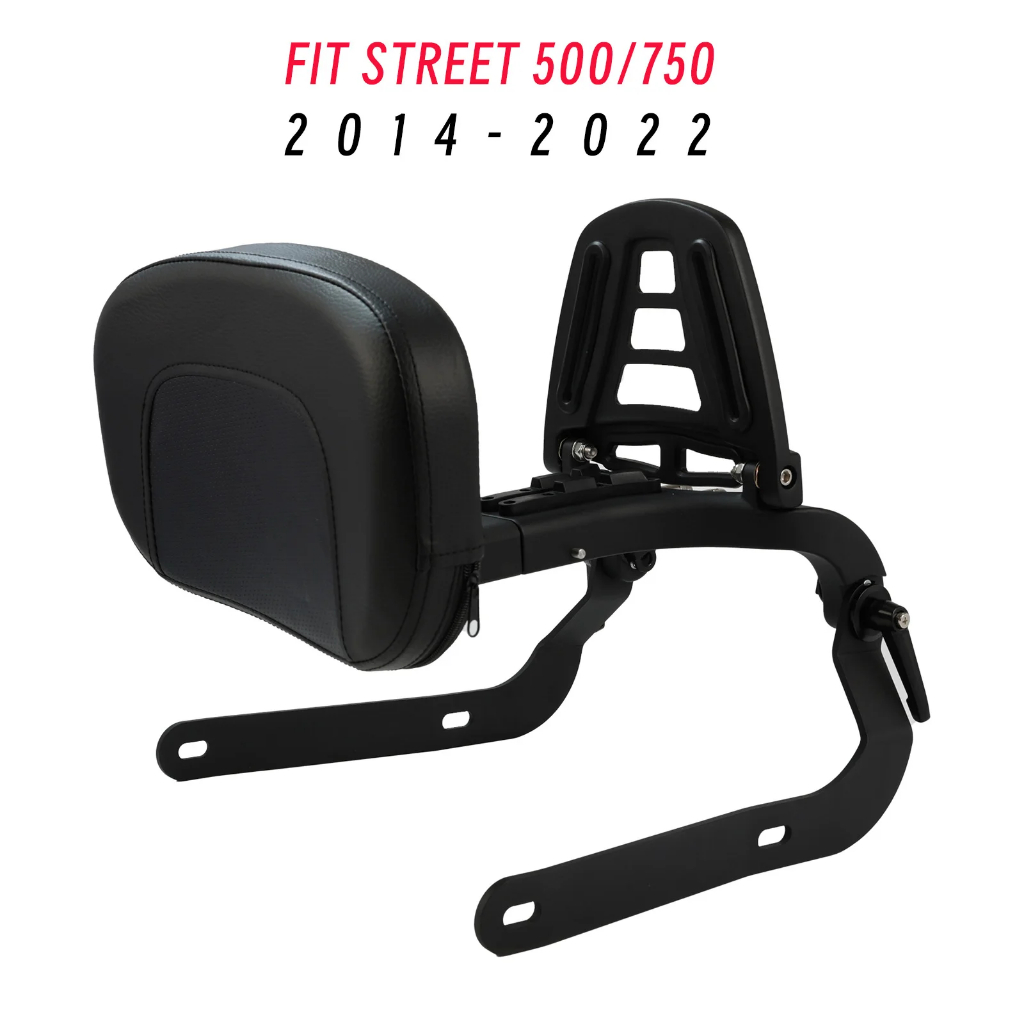 อเนกประสงค์ปรับรถจักรยานยนต์ด้านหลังพนักพิง Sissy Bar Fit สําหรับ Harley Street 750 Street 500 XG750