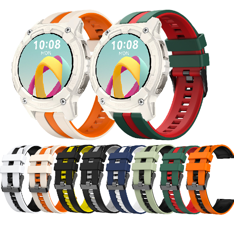 สําหรับ KOSPET TANK S2 สายซิลิโคนทูโทน