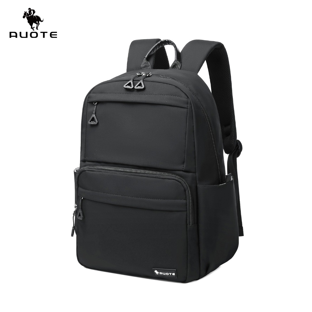 AUOTE กระเป๋าเป้สะพายหลังลําลอง กระเป๋านักเรียน ใส่แล็ปท็อป กันน้ํา เหมาะกับการเดินทาง