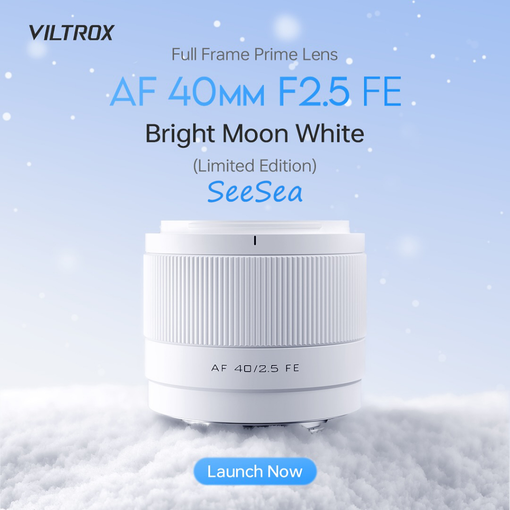 Viltrox 40mm f2.5 AutoFocus เลนส์ฟูลเฟรมสําหรับกล้อง Mirrorless ของ Sony E / Z Mount 40 มม.f2.5