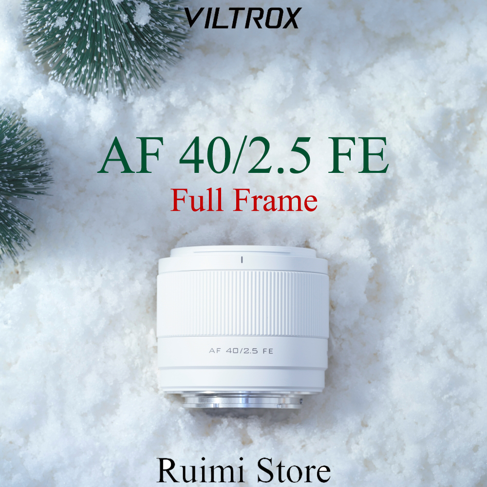 Viltrox 40 มม. f2.5 AutoFocus เลนส์ ฟูลเฟรม ออโต้โฟกัส สําหรับกล้องมิเรอร์เลส Full Frame Nikon Z Sony E Mount 40mm f2.5