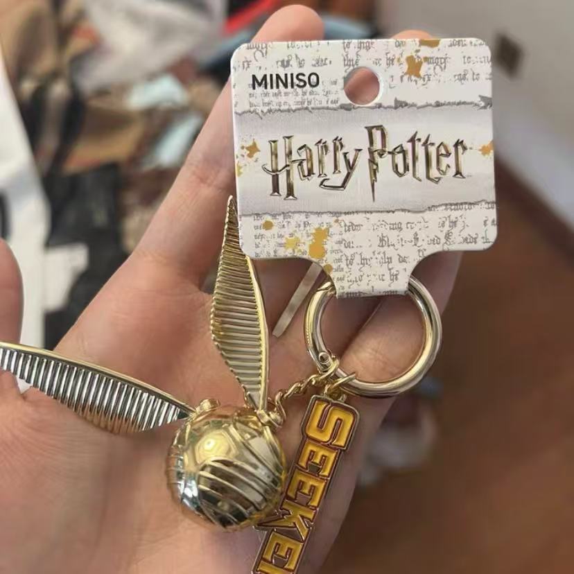 Miniso Harry Potter Golden Flying Thief จี้โลหะ Charm