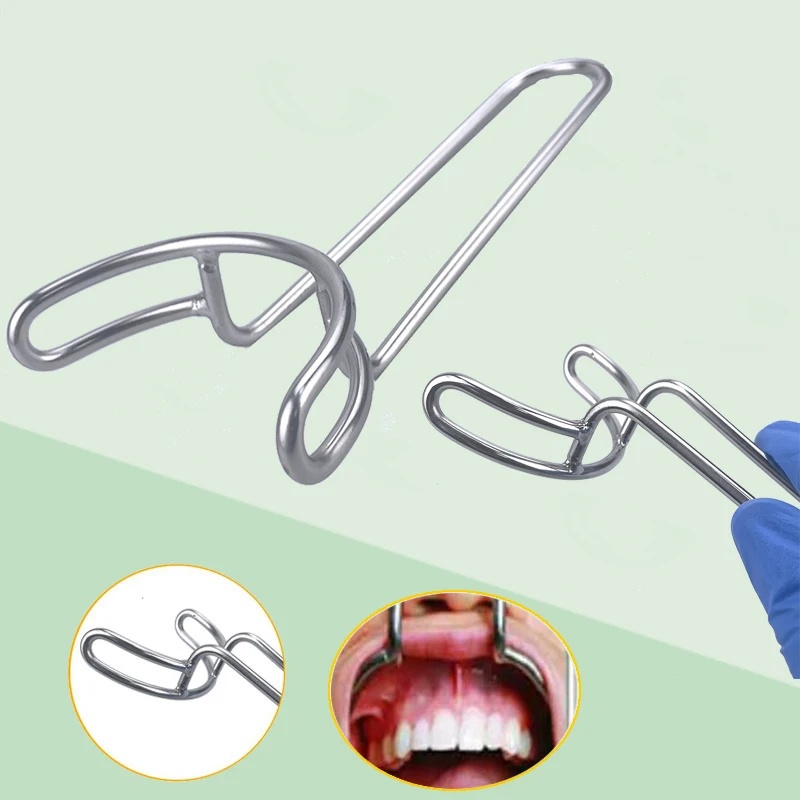 1pcs ทันตกรรมปากขยาย Lip Retractor Intraoral Cheek Upper Lower Lip สแตนเลส Retractor ปากเปิดผลิตภัณฑ์ทันตกรรม