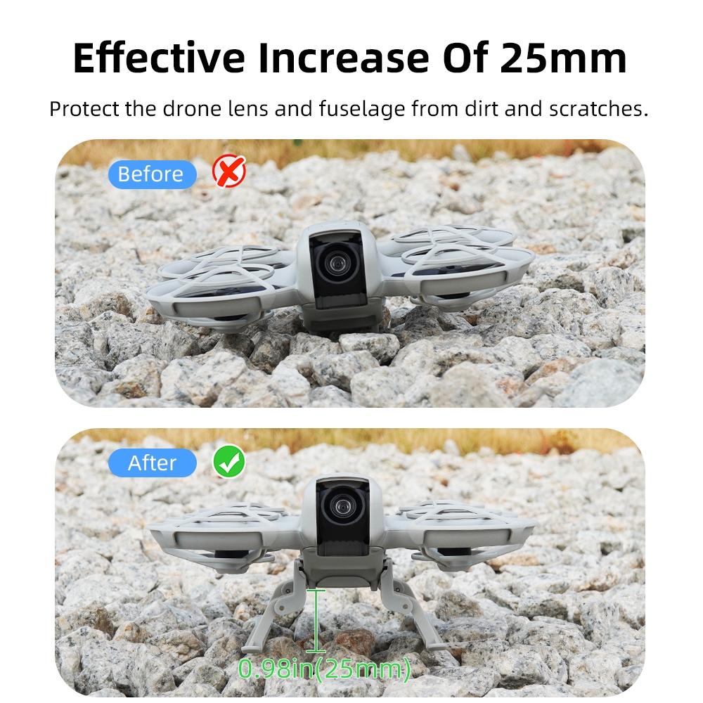 เข้ากันได้กับ DJI NEO Booster ขาตั้งกล้องบิน Landing Gear NEO พับเลื่อนขาตั้งกล้อง Booster Protector