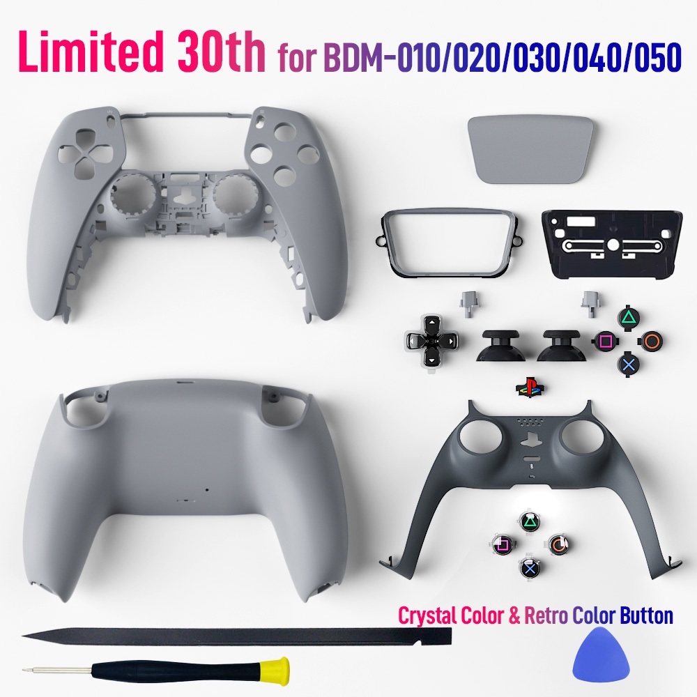 จํากัด Fortnite/Spider/30th Anniversary/Astro Bot/God of War สําหรับ PS5 Controller Shell Cover Playstation 5 Case Replacement