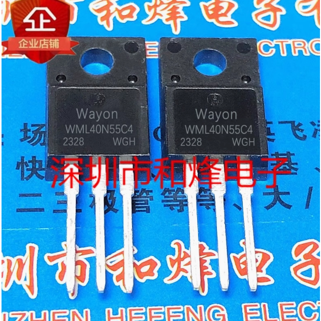 คริสตัล 5 ชิ้น หลอด MOS Field Effect Tube WML40N55C4 WML40N50C4 WML18N50C4 WML25N50C4 WML28N50C4 WML