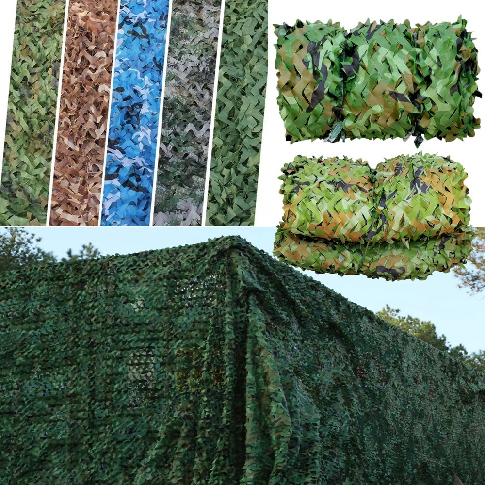 2เมตรx 2เมตร/4เมตรx 2เมตรล่าสัตว์ทหารพรางตาข่ายป่าไม้กองทัพการฝึกอบรมพรางตาข่ายปกรถเต็นท์shadeตั้งแคมป์กันสาด - รูปที่ 2