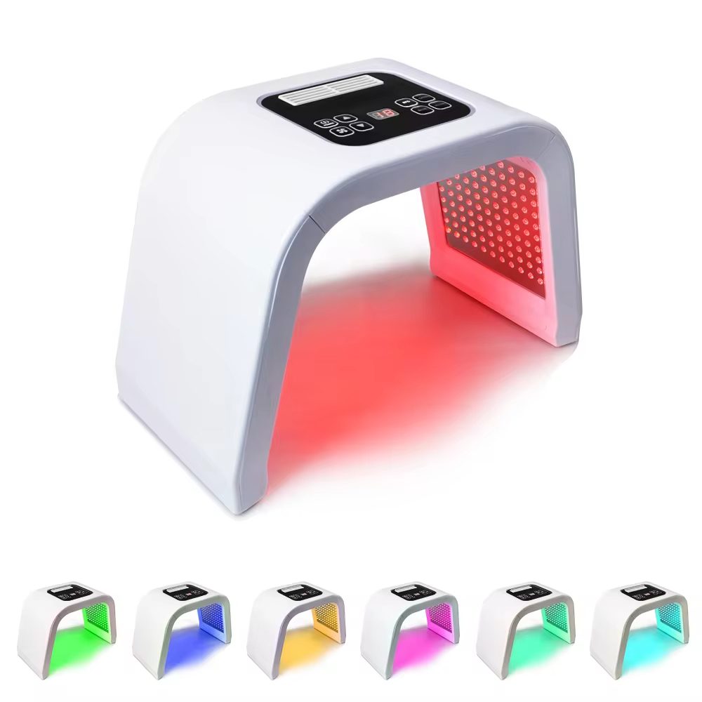 7 สี PDT Led Mask Light Therapy Led Skin Care Beauty Health Facial Mask Led Acne Remover ต่อต้านริ้วรอย
