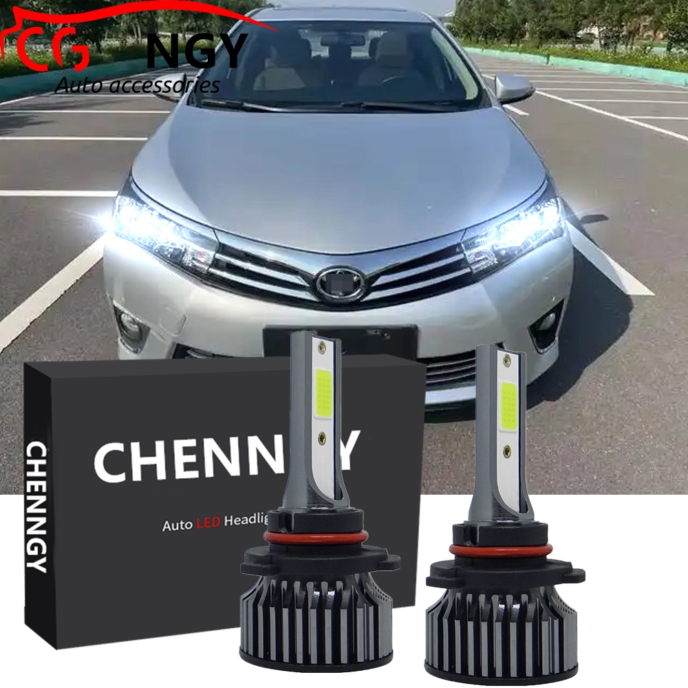 สําหรับ Toyota Corolla Altis 2011 ถึง 2019 ไฟสูง (โคมไฟไฟหน้า) - ชุดแปลงหลอดไฟหน้า LED 6000K 12V-32V