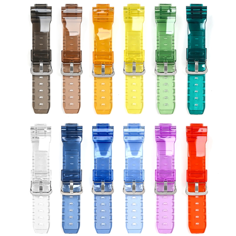 สายนาฬิกาข้อมือเรซิ่น พร้อมเคส สําหรับ Casio G-Shock DW-5600 5000 5030 5025 GW-M5610 M5600 G-5600 GLX-5600