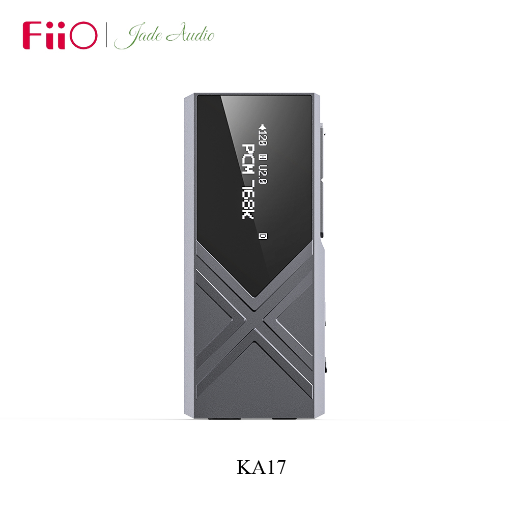 Fiio KA17 เครื่องถอดรหัสเสียง HiFi USB DAC แบบพกพา Dual ES9069Q PCM768 DSD512 เอาท์พุต 3.5 4.4 มม. สําหรับ Android iOS Mac Win10