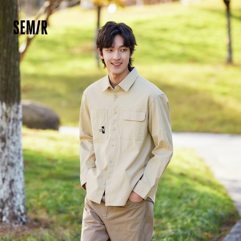 Semir เสื้อแขนยาวผู้ชาย Mountain Workwear ฤดูใบไม้ผลิ