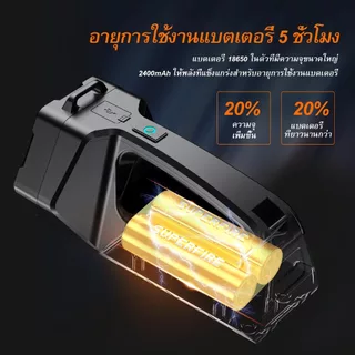 SUPERFIRE M17 ไฟฉายสปอตไลท์ LED พลังงานสูง แบบพกพา ชาร์จ USB