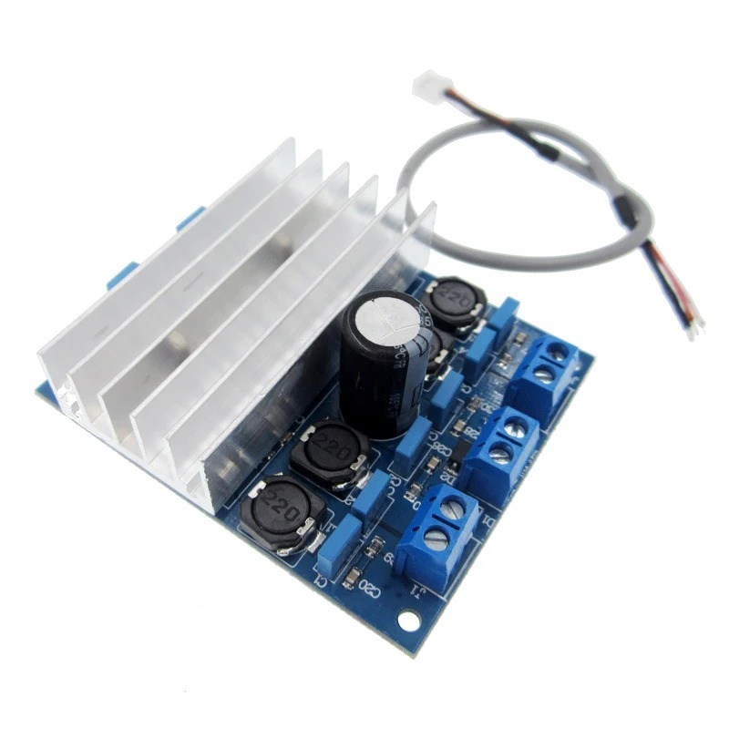 TDA7492 D Class High Power 2x50W AMP Board บอร์ดเครื่องขยายเสียงดิจิตอล + หม้อน้ํา