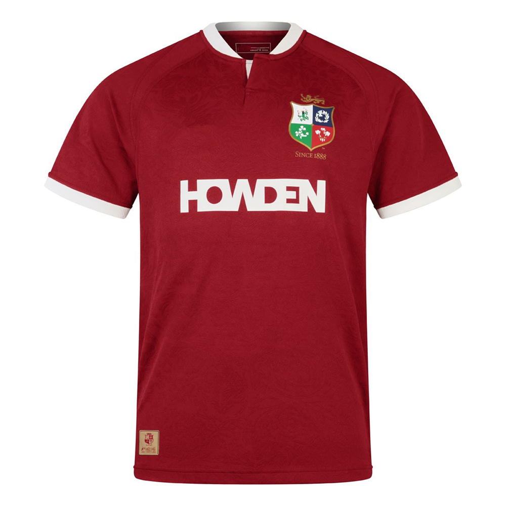 & IRISH LIONS 2025 RUGBY JERSEY รูปแบบใหม่ LIONS เสื้อรักบี้ เสื้อกล้ามกางเกงขาสั้น