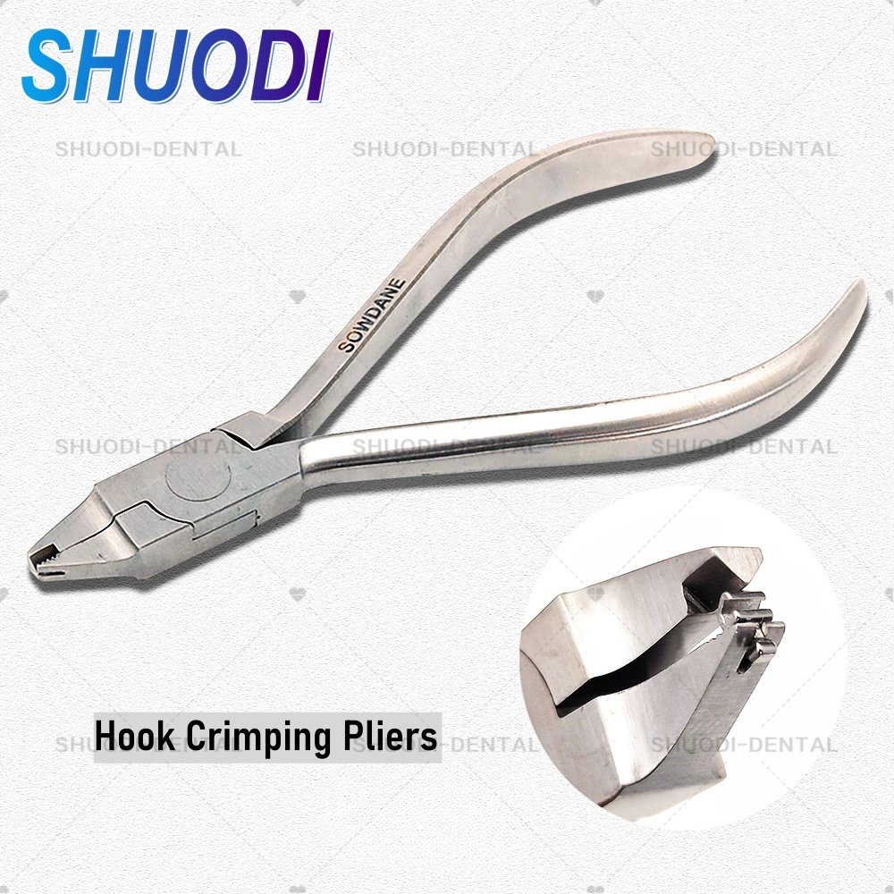 Dental Orthodontic Hook Crimping Plier Stainless Steel