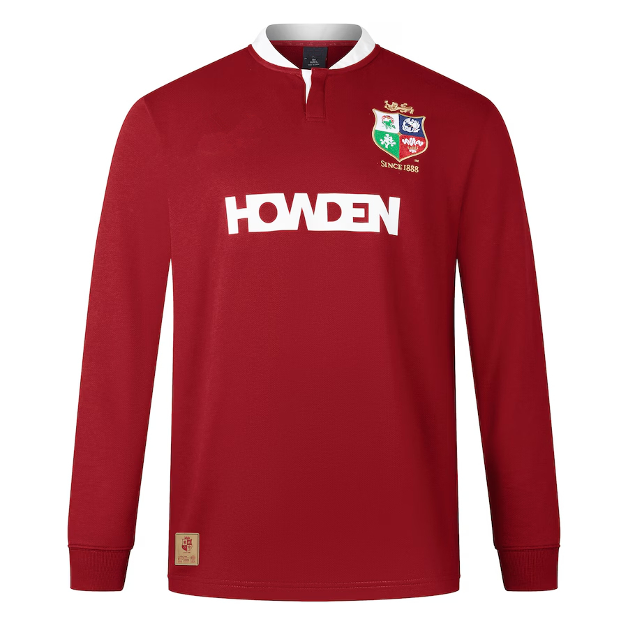 แขนยาว & IRISH LIONS 2025 RUGBY JERSEY สไตล์ใหม่ LIONS เสื้อรักบี้ เสื้อกล้ามกางเกงขาสั้น