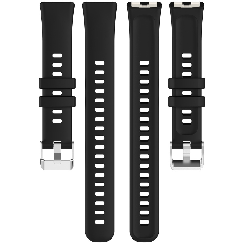 สายรัดซิลิโคนเปลี่ยนสายนาฬิกาแบบสปอร์ตแบบนุ่มสําหรับ Huawei Band 10 9 8