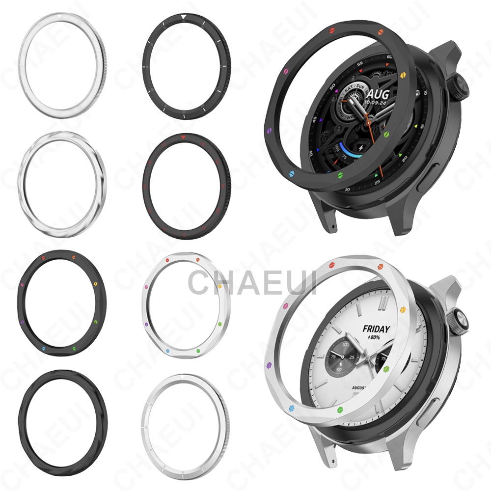 กรอบสแตนเลสโลหะ Bezel แหวนอุปกรณ์เสริมสําหรับ Xiaomi Watch S3 / Xiaomi Watch S4