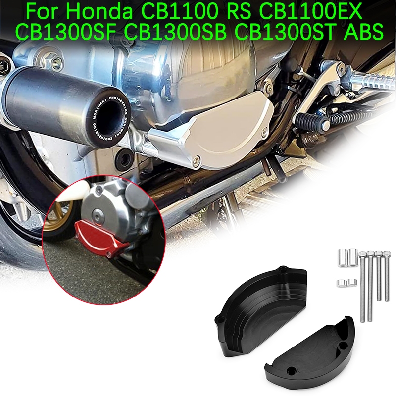 รถจักรยานยนต์เครื่องยนต์กรอบ Crash Sliders Protector ใช้งานร่วมกับ Honda CB1100 RS CB1100EX CB1300SF