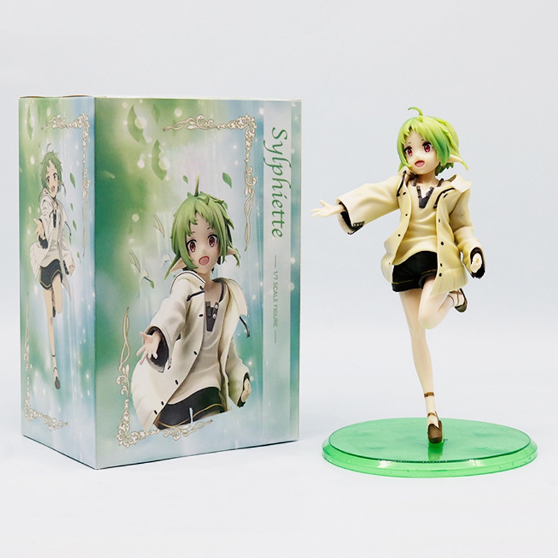 17.5ซม.mushoku Tensei:Jobless ReincarnationอะนิเมะรูปSylphette Magician PVC Action Figuresรุ่นเดสก์ท็อปตกแต่งตุ๊กตาของเล่น