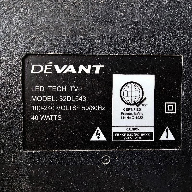 ชุด 32 นิ้ว Backlight full Devant 32dl543 ยี่ห้อ fit Plug and Play 2s5b pxmida1