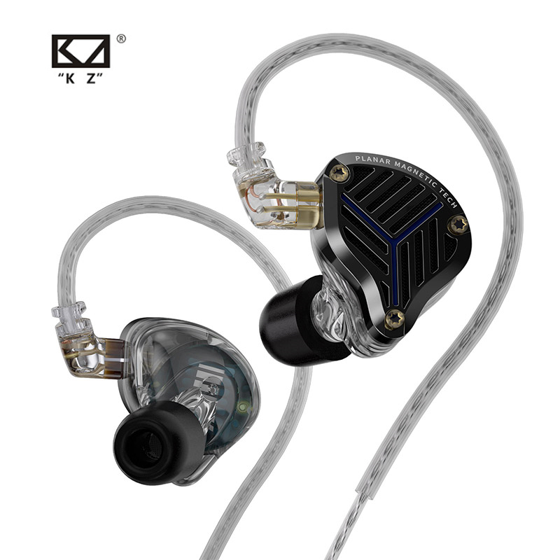 Kz PRX In Ear หูฟังแบบมีสาย Planar Driver หูฟังเพลง HiFi Bass Monitor หูฟังกีฬาชุดหูฟัง