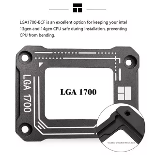 Thermalright LGA1851/LGA1700-BCF สีดํา CPU ดัด Corrector กรอบ Intel 12/13/14/15 Gen Anti-Bend Fixing Fixture Intel CPU Corrective Fixing Bracket LGA1851
