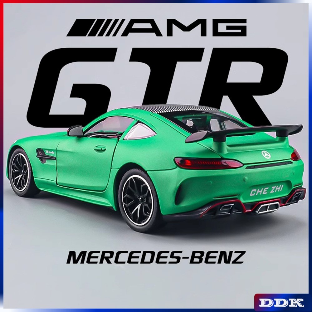1:24 BENZ AMG GTR รถโมเดลDiecastโลหะผสมของเล่นของขวัญสําหรับเด็กเด็กของขวัญวันเกิด