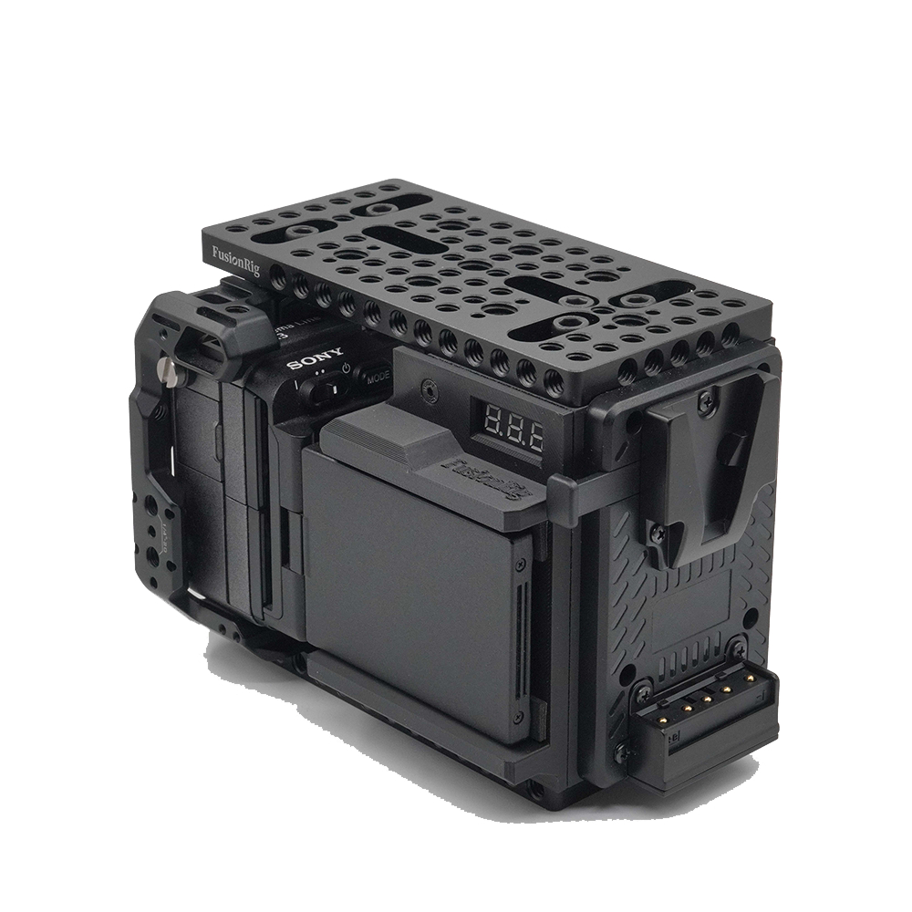Fusionrig สําหรับ Sony FX3/FX30 กล้อง Cage ขยายโมดูล cineback